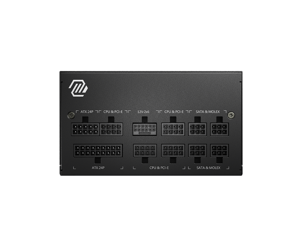 MSI Power Supply MAG A850GL PCIE5 ATX 80+ Gold 850W Full Modular MSI Power Supply MAG A850GL PCIE5 ATX 80+ Gold 850W Full Modular